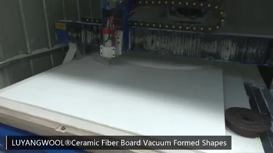 Vacuum Formed Ceramic Fiber Special Shape Products Use for Industrial Kiln